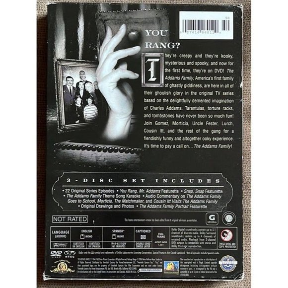 The Addams Family: Volume 1 - (3 DVD Set) - Picture 2 of 8